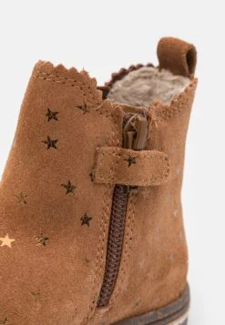 Friboo Leather - Korte Laarzen - Cognac -Kleding Discountwinkel c3cda405568742dcbfec50d68e560d0e