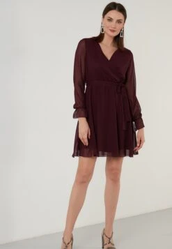 LELA Mini- Jurk - Purple -Kleding Discountwinkel c600d0b132694f5b9f658418df166751