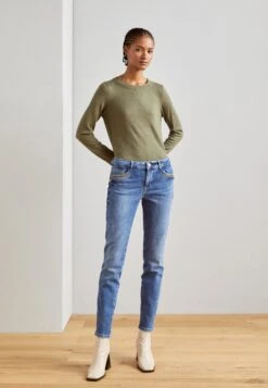 Mos Mosh Sumner Vivid - Slim Fit Jeans - Blue -Kleding Discountwinkel c6146465f4bc4f8cb303763124bc0d3f