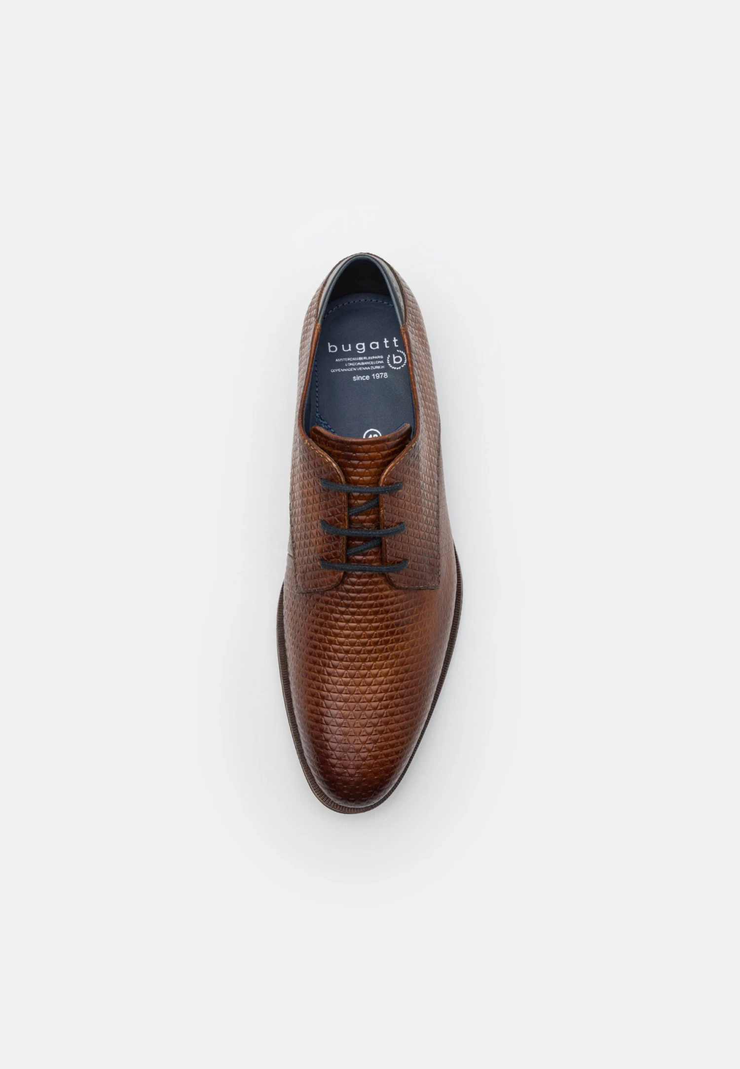 Bugatti Zavinio - Veterschoenen - Cognac 6 Bugatti Zavinio - Veterschoenen - Cognac - Afbeelding 4