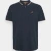 Pier One Poloshirt - Dark Blue/Orange -Kleding Discountwinkel caa43b3c2a5f4a9e8ffb43b2ae2f614e