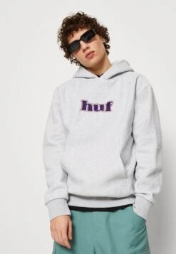 HUF Madison Heavyweight Hoodie Unisex - Hoodie - Heather Grey 11 HUF Madison Heavyweight Hoodie Unisex - Hoodie - Heather Grey -Kleding Discountwinkel ccac7507427d4757960acab0cd760e5b