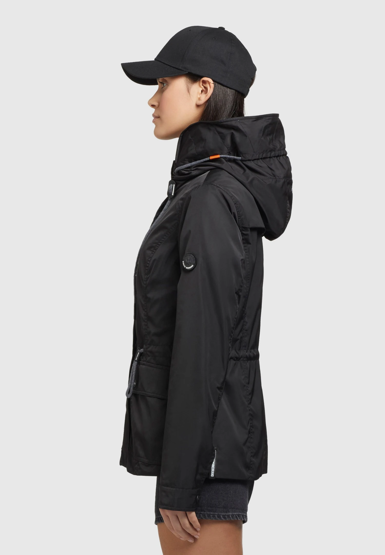 Khujo Debby - Lichte Jas - Schwarz 6 Khujo Debby - Lichte Jas - Schwarz - Afbeelding 4