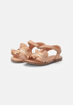 Friboo Leather Strappy Sandals - Sandalen - Rose Gold/Coloured -Kleding Discountwinkel d138535eaa8d4234958c5813a72b1960