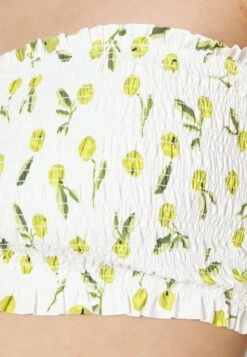 Seafolly Summer Crush Shirred Long Line Bandeau - Bikinitop - Off-White -Kleding Discountwinkel d409e814baf549c780a1abcc0718fe2a