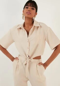 LELA Regular Fit - Overhemdblouse - Stone -Kleding Discountwinkel d67a210e9a0242fcaf535070921a6a90