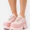 KOI FOOTWEAR Melanie Martinez Ribbon Cake Platform Shoes - Sneakers Laag - Pink/Purple -Kleding Discountwinkel d6b6a58a6f044ce2b74f9e1188305533