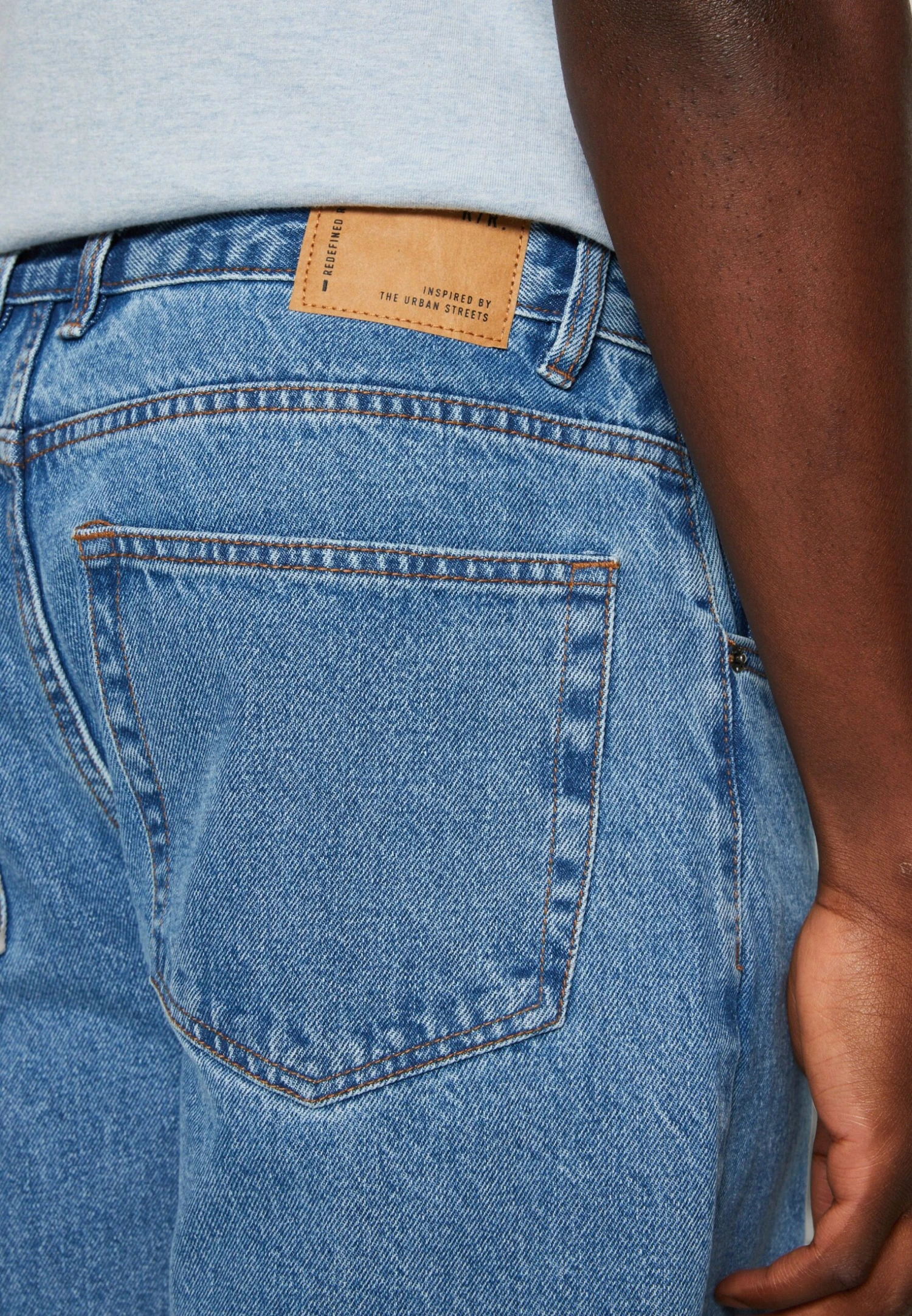 Redefined Rebel Kyoto - Relaxed Fit Jeans - Mid Blue 8 Redefined Rebel Kyoto - Relaxed Fit Jeans - Mid Blue - Afbeelding 6