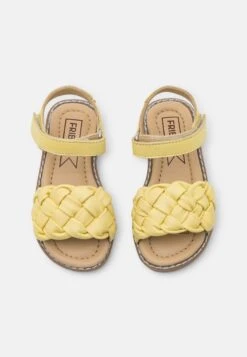 Friboo Leather - Sandalen - Light Yellow -Kleding Discountwinkel dba7199514bc497dabcab784db3dbd6a