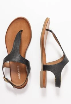 Anna Field Leather - Teensandalen - Black -Kleding Discountwinkel e34045ce02684ea69c0d0afe49379cdd