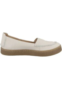 Clarks Barleigh - Instappers - Off White Leather -Kleding Discountwinkel e4a7a6c5eea04395bc2e81054dc14c32
