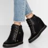 Anna Field Bootie - Sneakers Hoog - Black -Kleding Discountwinkel eec2b82eb8014509a70893ed631151eb
