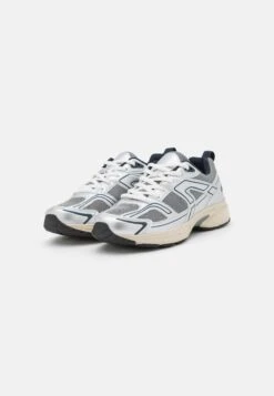 Even&Odd Comfort - Sneakers Laag - White/Silver/Dark Blue -Kleding Discountwinkel f16b9b74077541a8943e66f43fb75cc8