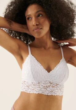 Anna Field 2 Pack - Triangel Bh - White/Black -Kleding Discountwinkel f1ac17817d0c4561a92f996849b58036