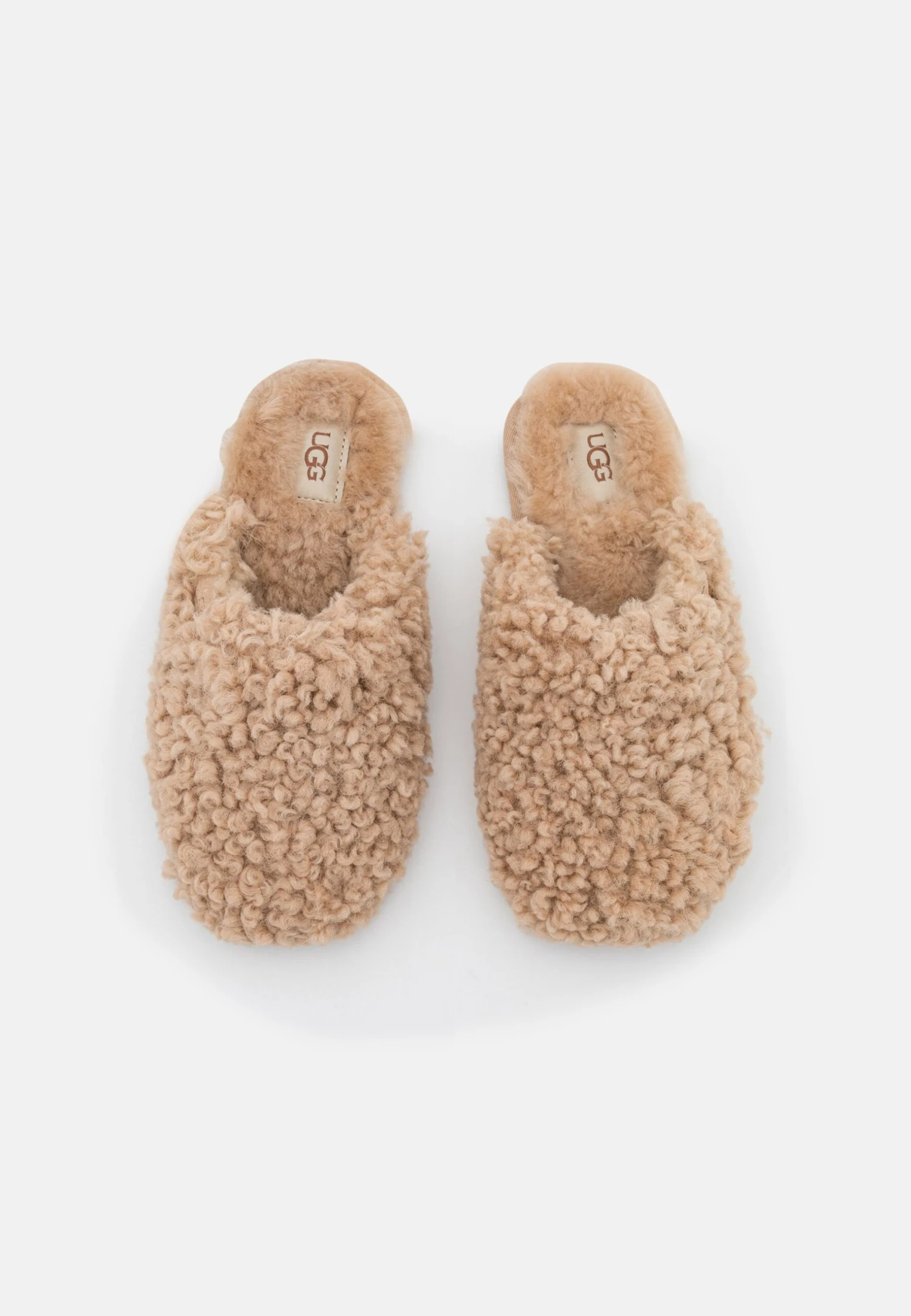 Ugg Maxi Curly Slide - Pantoffels - Sand 8 Ugg Maxi Curly Slide - Pantoffels - Sand - Afbeelding 6