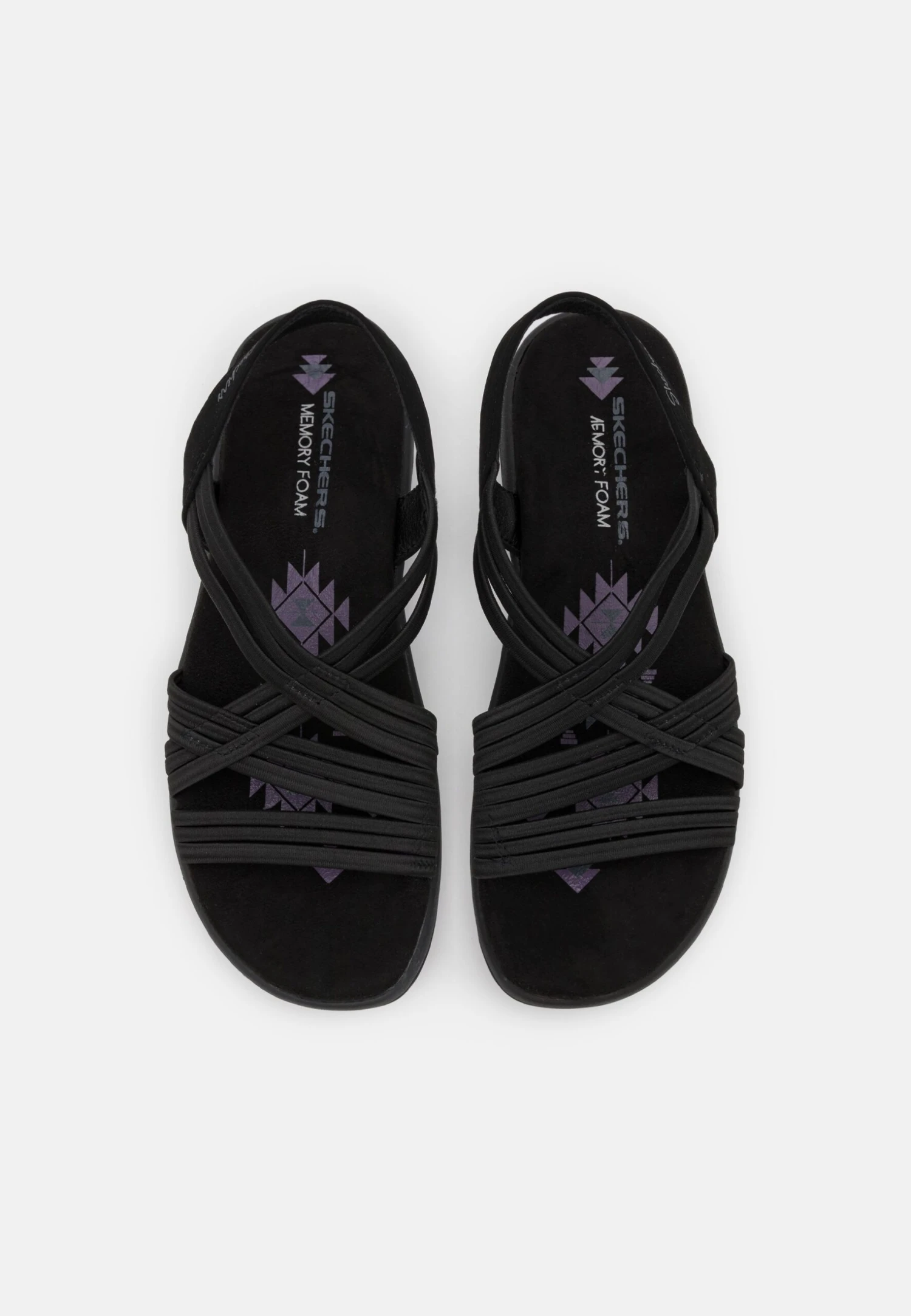 Skechers Reggae Slim Fit - Sandalen - Black Gore 8 Skechers Reggae Slim Fit - Sandalen - Black Gore - Afbeelding 6