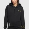 Khujo Dalia - Hoodie - Schwarz -Kleding Discountwinkel f6c810966e2d4fbeae3a2219c25063a0