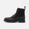 Pier One Leather - Veterboots - Black -Kleding Discountwinkel f6e9515e988b4ad584e5e93abea39704