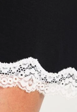 Anna Field Nachtjapon - Black -Kleding Discountwinkel f833b7133ba747e99510b29e29947484