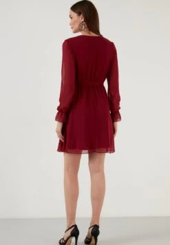 LELA Mini- Jurk - Bordeaux -Kleding Discountwinkel f955448213064e749d11a8d3d15e01a2