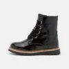 Friboo Leather - Veterboots - Black 2 Friboo Leather - Veterboots - Black -Kleding Discountwinkel fba5a52304064eb183c8aad087b9a3b3