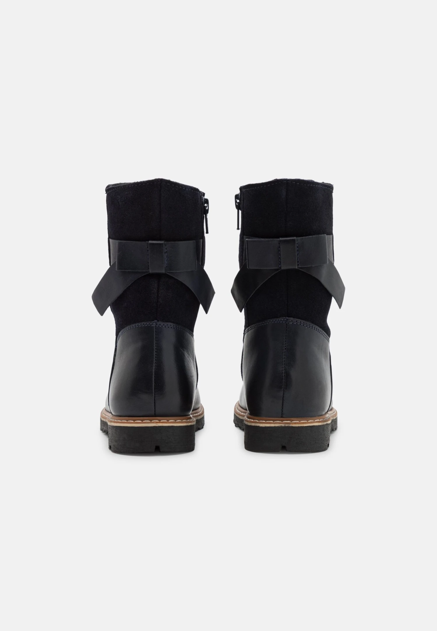 Friboo Leather - Korte Laarzen - Dark Blue 5 Friboo Leather - Korte Laarzen - Dark Blue - Afbeelding 3