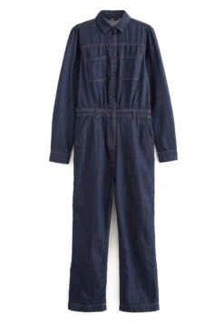 Next Button Through Boilersuit Petite - Jumpsuit - Rinse -Kleding Discountwinkel fcf3d0bbe49542deb1ca8ae9a2a3ad72